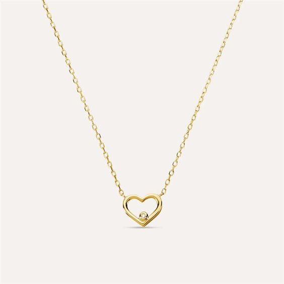 Necklace Stroili Oro Child in Yellow Gold Diamante 0.004 Ct 1432783 - 1432783
